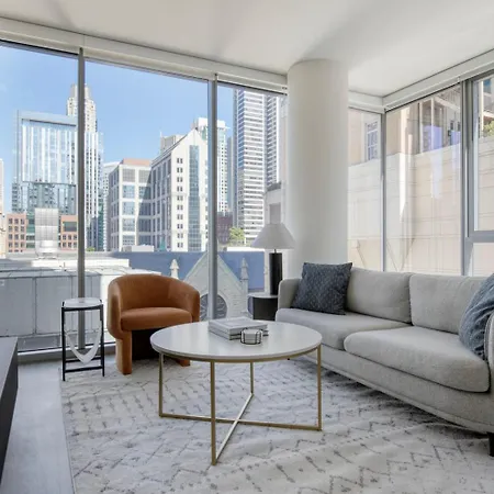River North 1Br W Coffee Shop Gym Nr Lake Chi-972